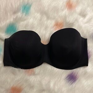 MAIDENFORM‎ Black Strapless Bra